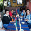 Directora regional y oficial de proyecto de Pan Para el Mundo, visita el trabajo de CORDES en Suchitoto